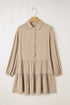 tiered-collared-neck-balloon-sleeve-shirt-dress OhSoStyled - Sophia's Style-15